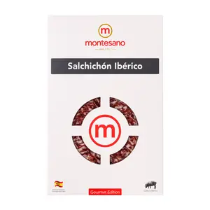 Xúc Xích Iberico Cebo Muối Cắt Lát, Salchichón Ibérico (100g) - MONTESANO